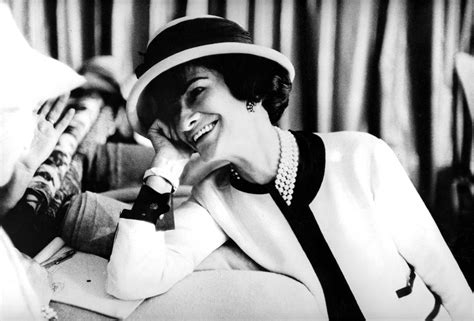 famous fashion designer coco chanel.